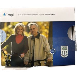 Empi Select 1.5 TENS Pain Relief Device Electrodes Leads Manual Pads Batteries